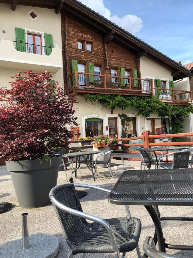 Cafe Cher-Mignon Et Chambres D'Hotes Chermignon-d'en Haut 外观 照片