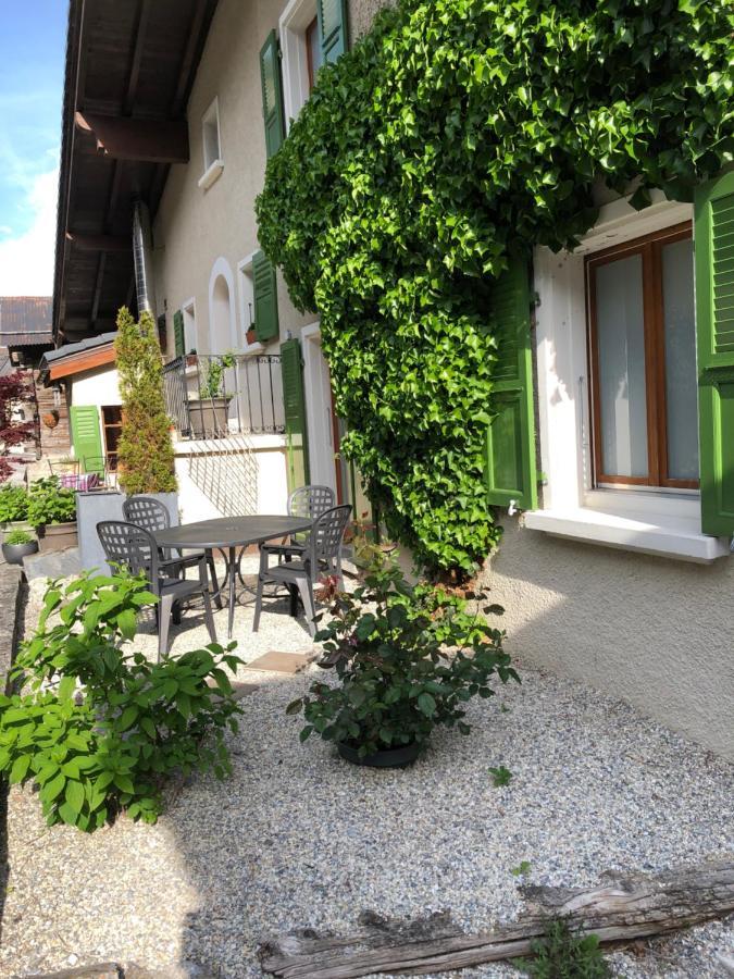 Cafe Cher-Mignon Et Chambres D'Hotes Chermignon-d'en Haut 外观 照片